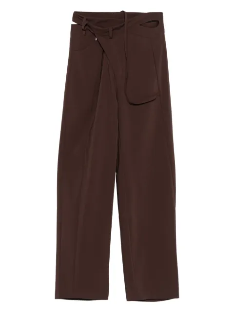 Ottolinger Signature wrap-cut trousers