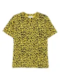 Coperni leopard-print boxy T-shirt - Yellow