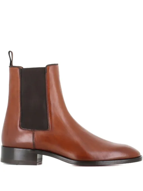 Christian Louboutin Samson elastic-panel leather boots