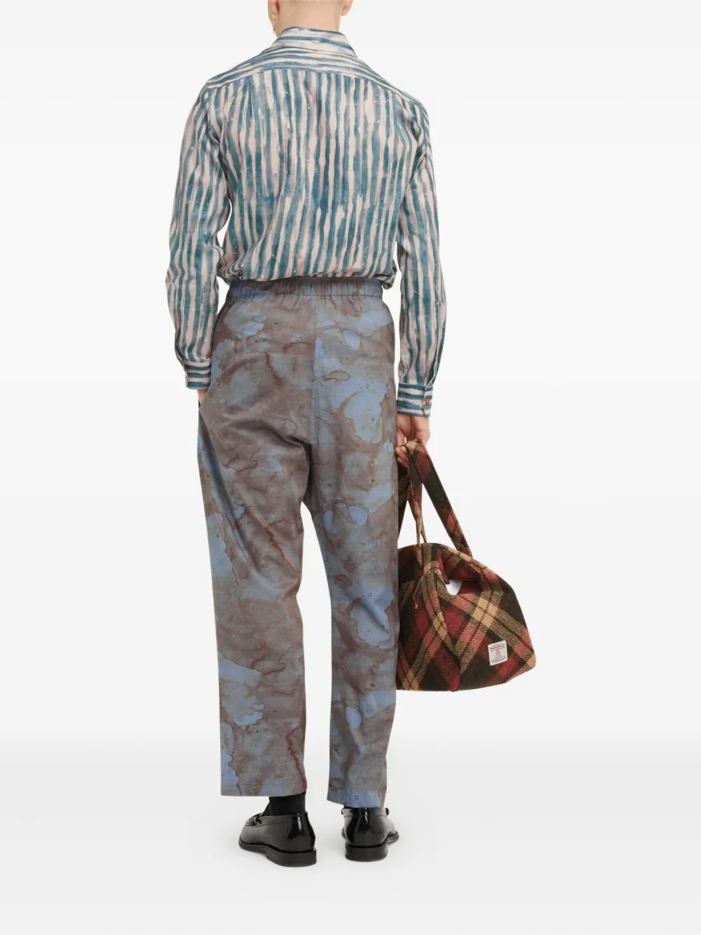 Vivienne Westwood Gestreept overhemd Blauw