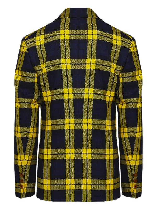Vivienne Westwood チェック ジャケット | ブルー | FARFETCH JP