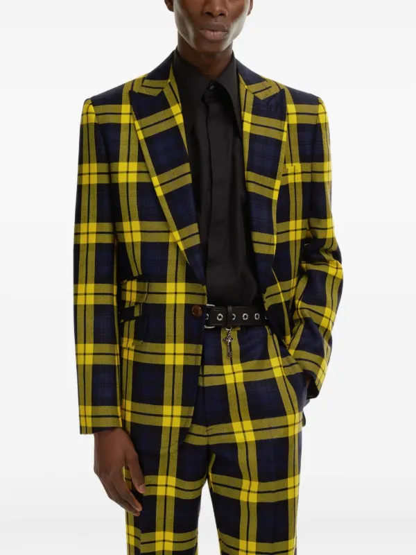 希少★Vivienne Westwood★チェックテーラード　ジャケット★42 ヴィヴィアンウエストウッドVivienne Westwood レッドマック