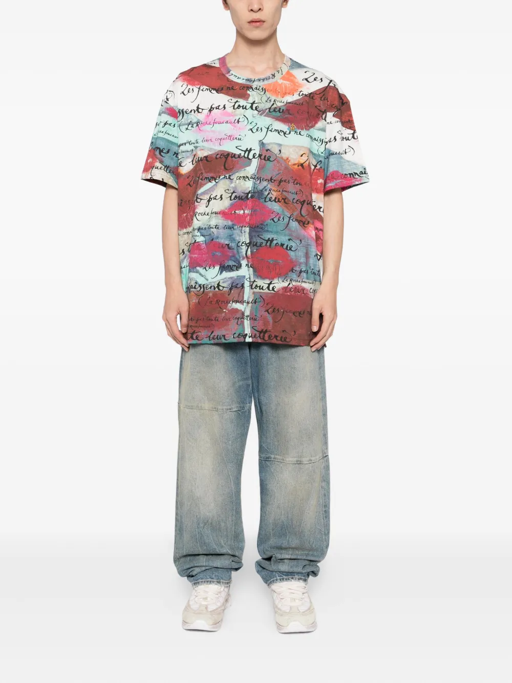Vivienne Westwood T-shirt met print - Groen