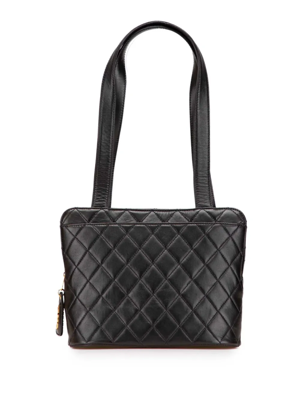 CHANEL Pre-Owned 1996-1997 Quilted Lambskin shoulder bag | Black | Image 1