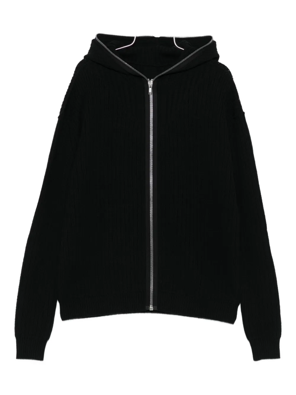 Rick Owens Mens Black Gimp Oversized Stretch-woven Hoody In Black