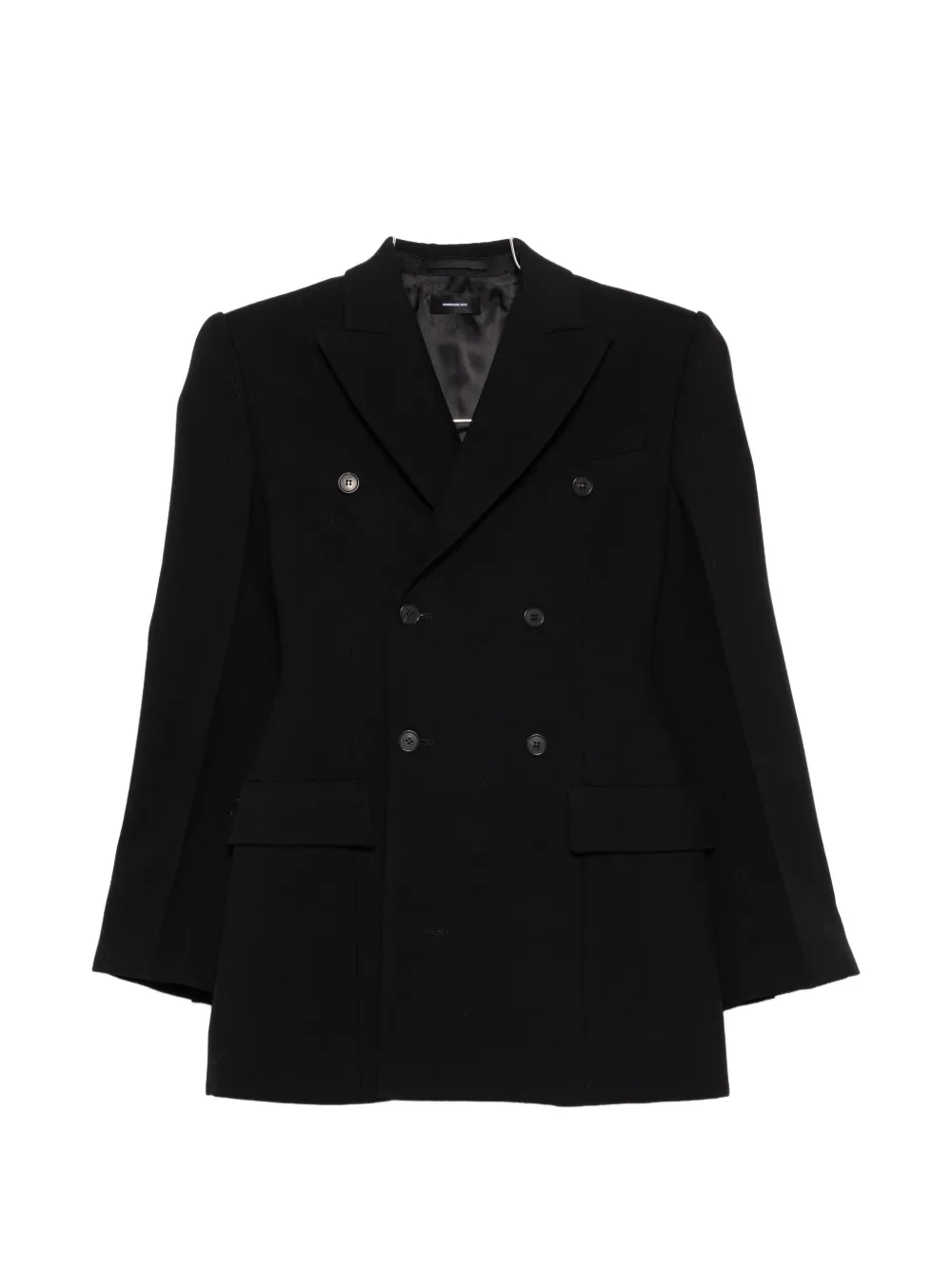 WARDROBE.NYC Contour double-breasted blazer - Nero