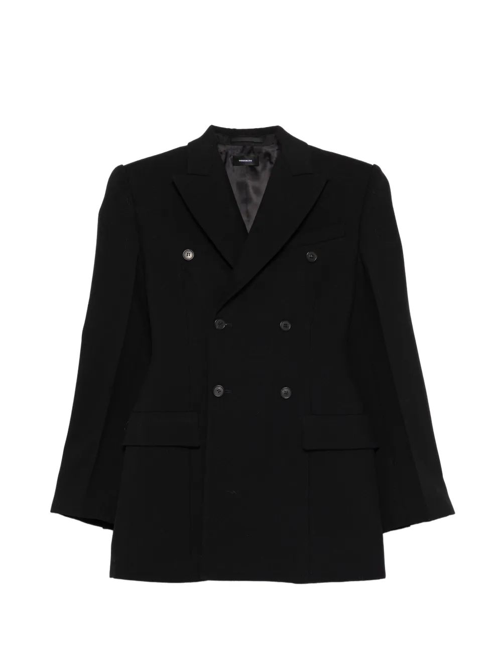 WARDROBE.NYC Contour double-breasted blazer - Nero