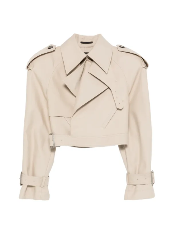WARDROBE.NYC Drill Trench in Neutrals