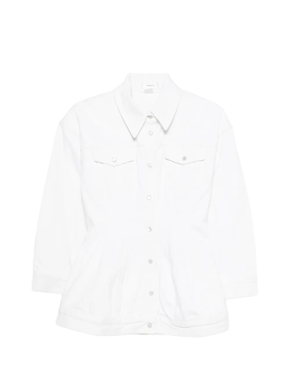 WARDROBE.NYC buttoned denim jacket - Bianco