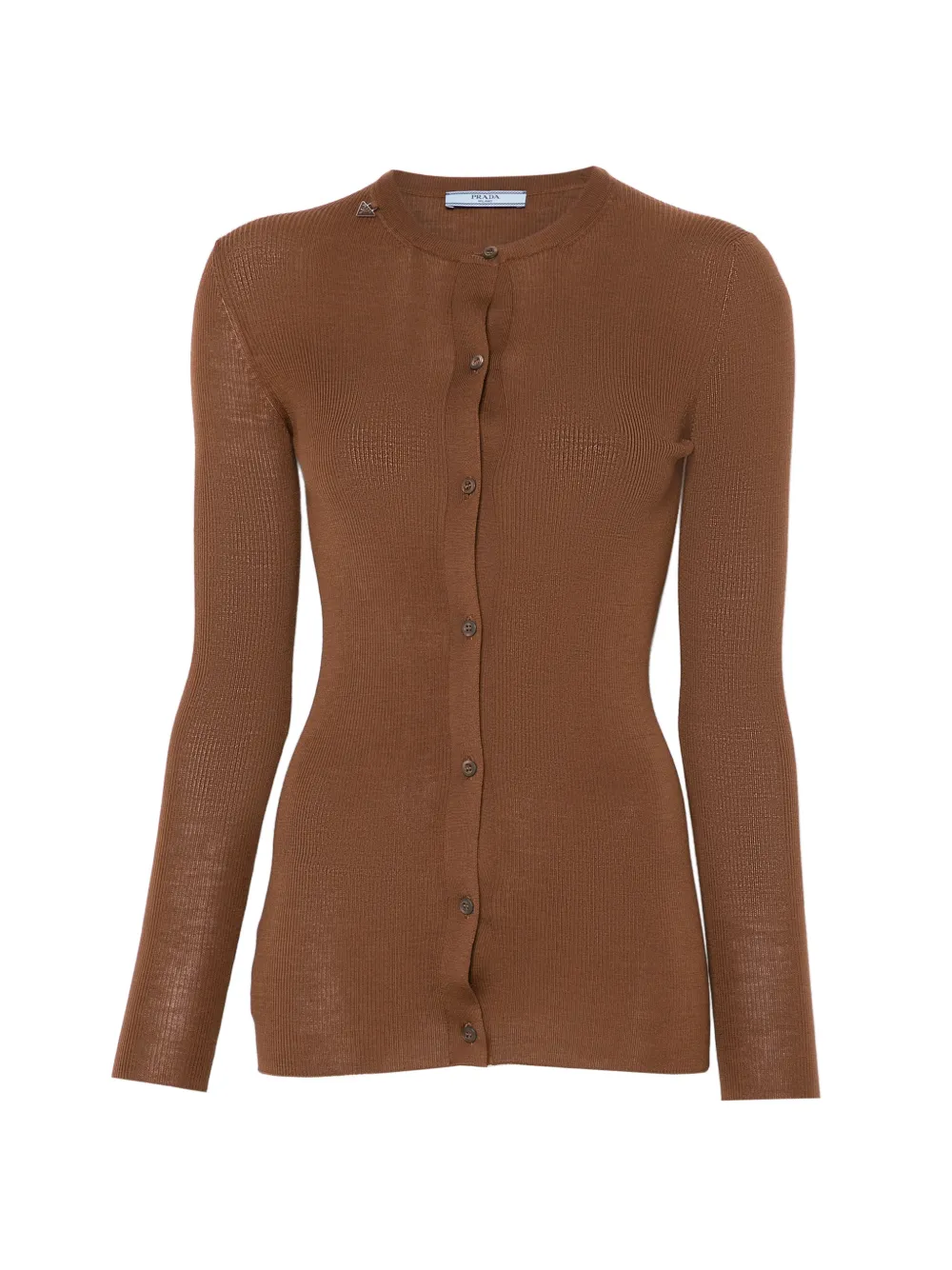 Prada buttoned cardigan - Braun