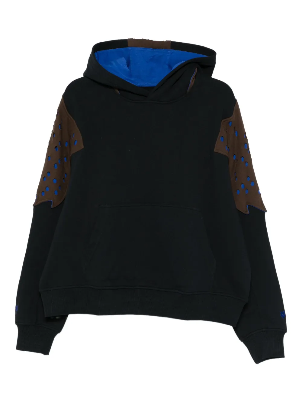 Fox Racing Labs Perforated panel fleece hoodie | Blue | Image 1