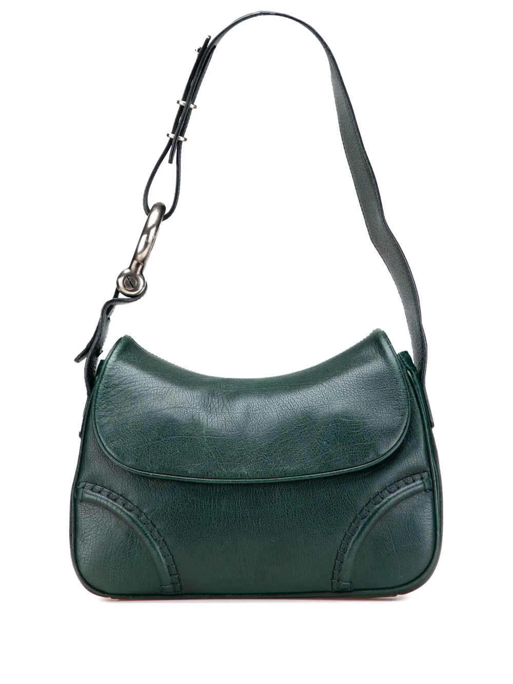 Burberry Pre-Owned 2000-2017 Leather shoulder bag - グリーン Burberry Pre-Owned 2000-2017 Leather shoulder bag - グリーン