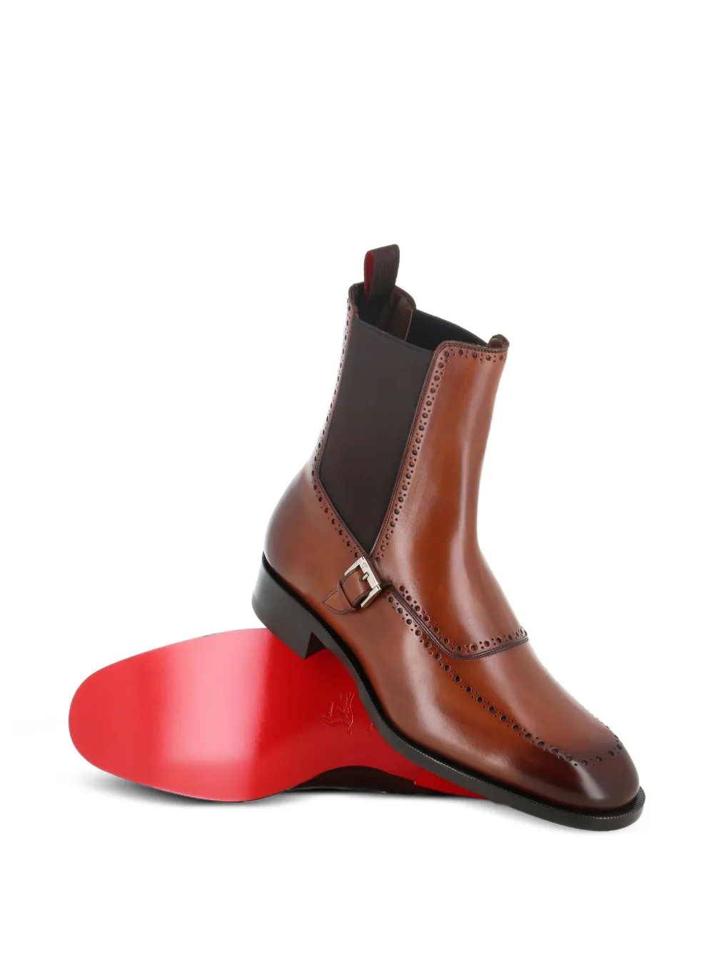 Christian Louboutin Sartosea buckle-fastening brogue boots | Chelsea Boots | Image 2