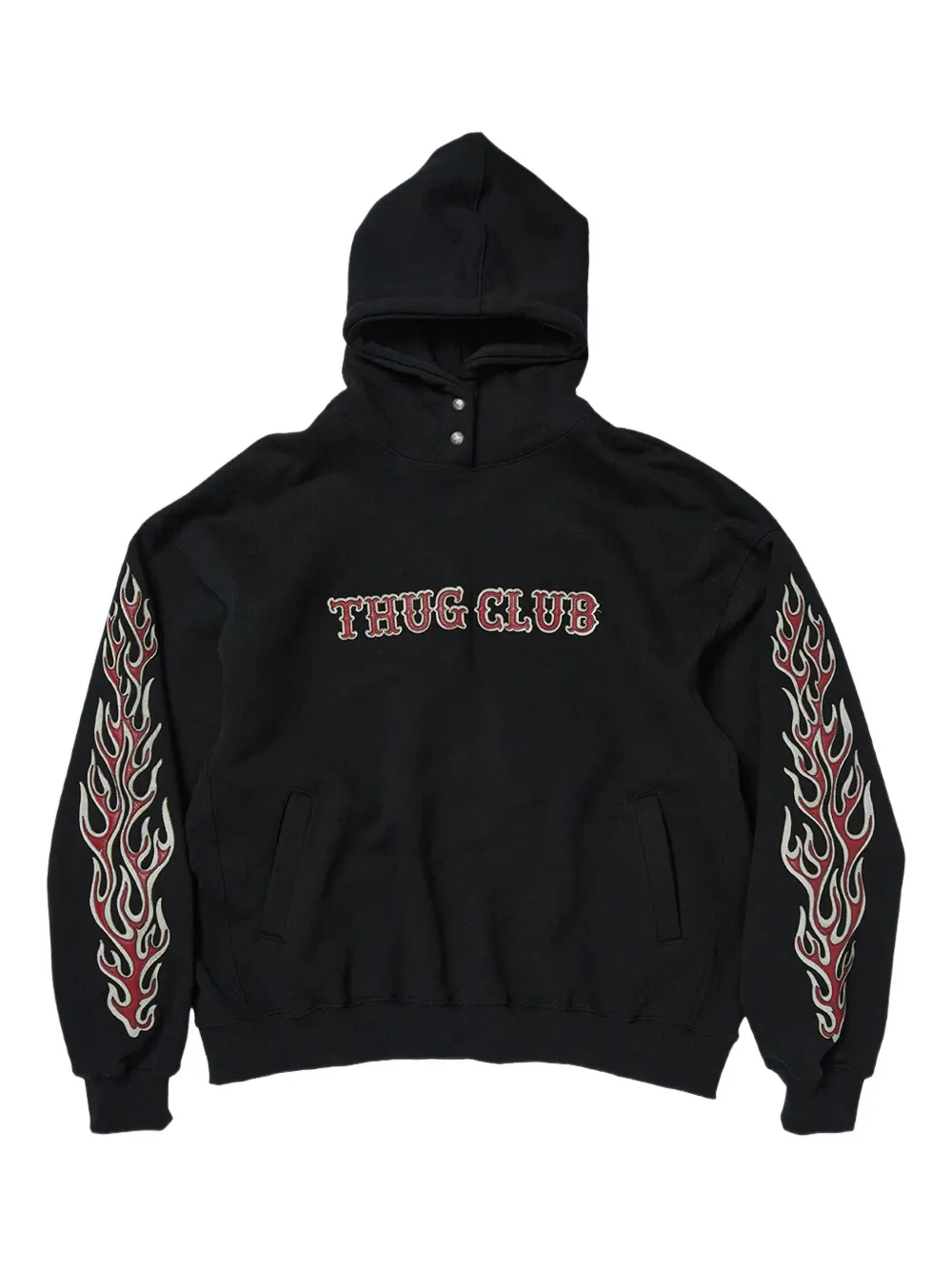 THUG CLUB sudadera con capucha y estampado gráfico | negro | Image 1