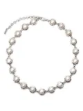 VEERT The Pearl Circle necklace - White