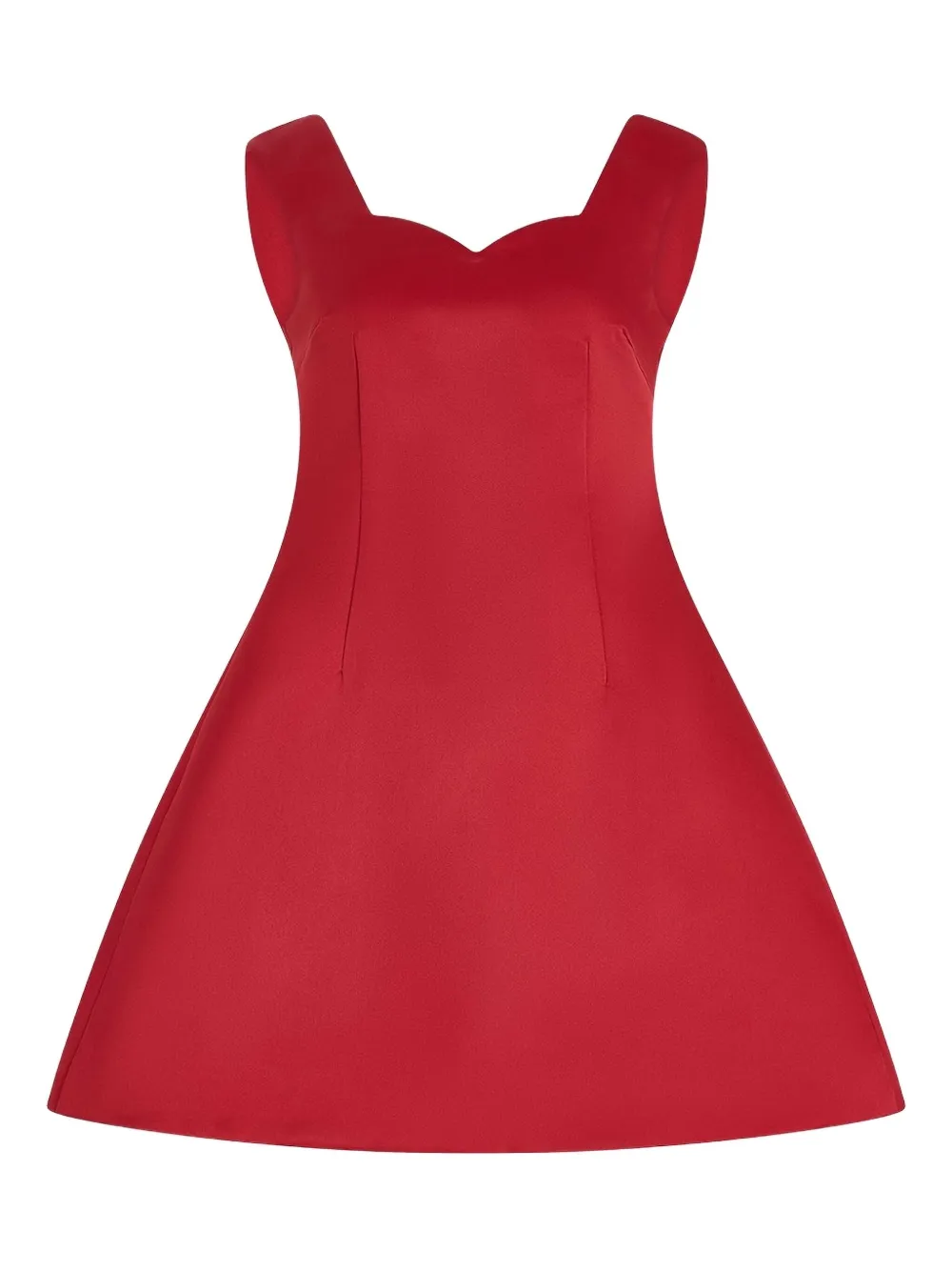 Rosie Assoulin sweetheart-neck mini dress | Red | Image 1