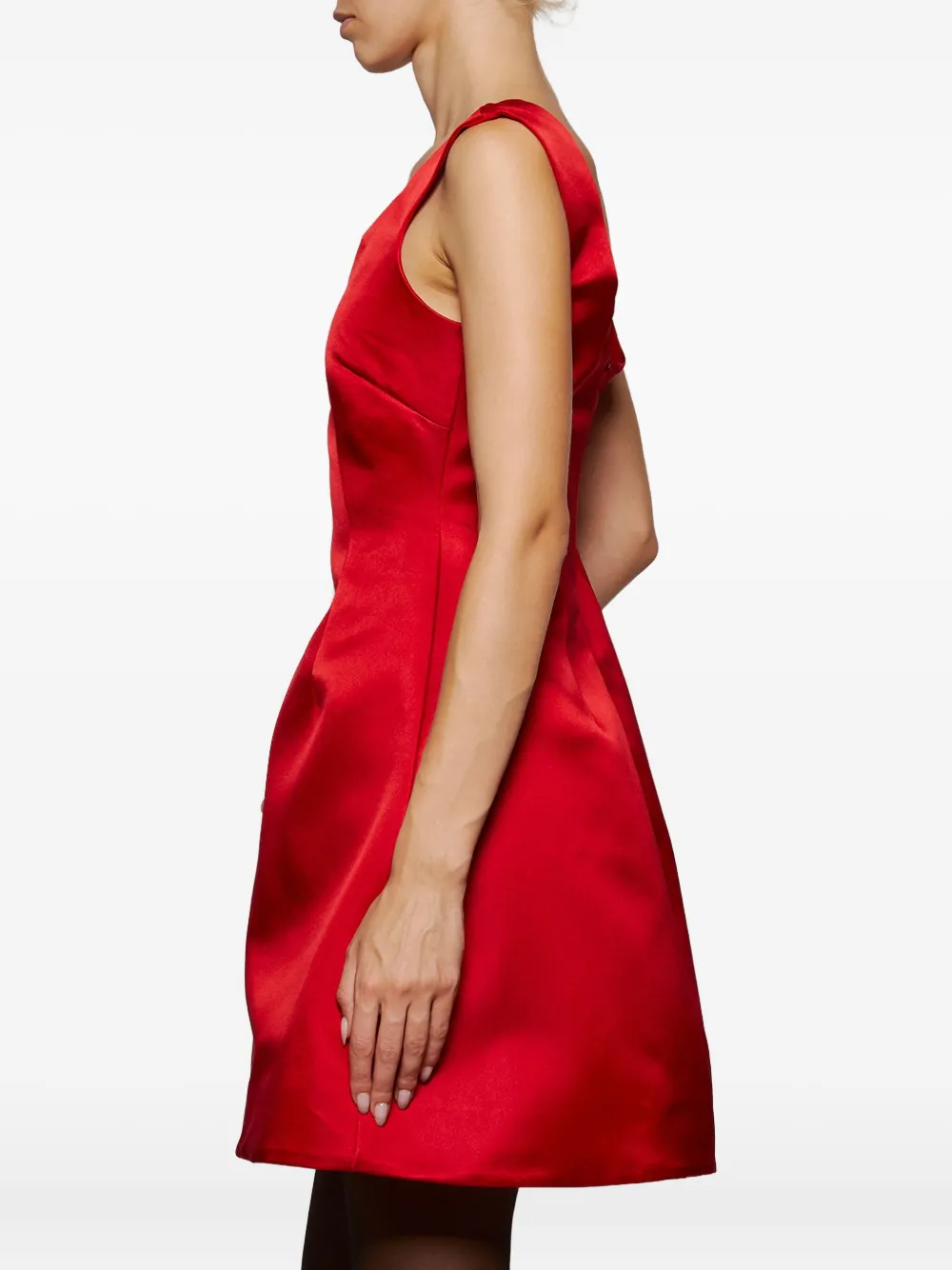 Rosie Assoulin Sweetheart-neck Mini Dress In Red