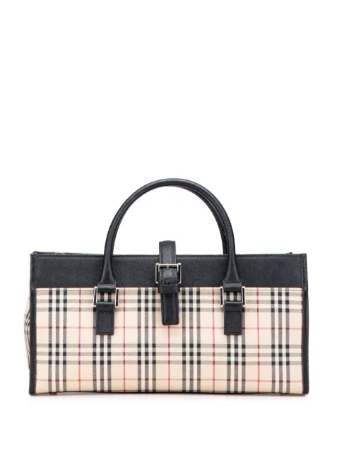 Burberry Pre-Owned 2000-2017 House Check Canvas handbag