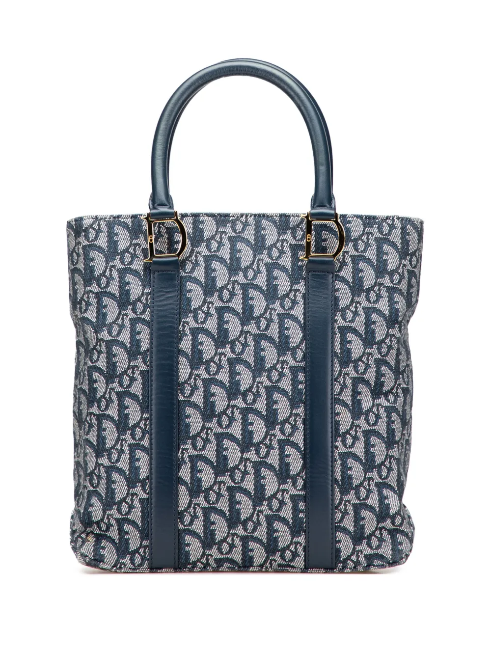 Christian Dior Pre-Owned 2001 Diorissimo Trotter Canvas tote bag - ブルー Christian Dior Pre-Owned 2001 Diorissimo Trotter Canvas tote bag - ブルー