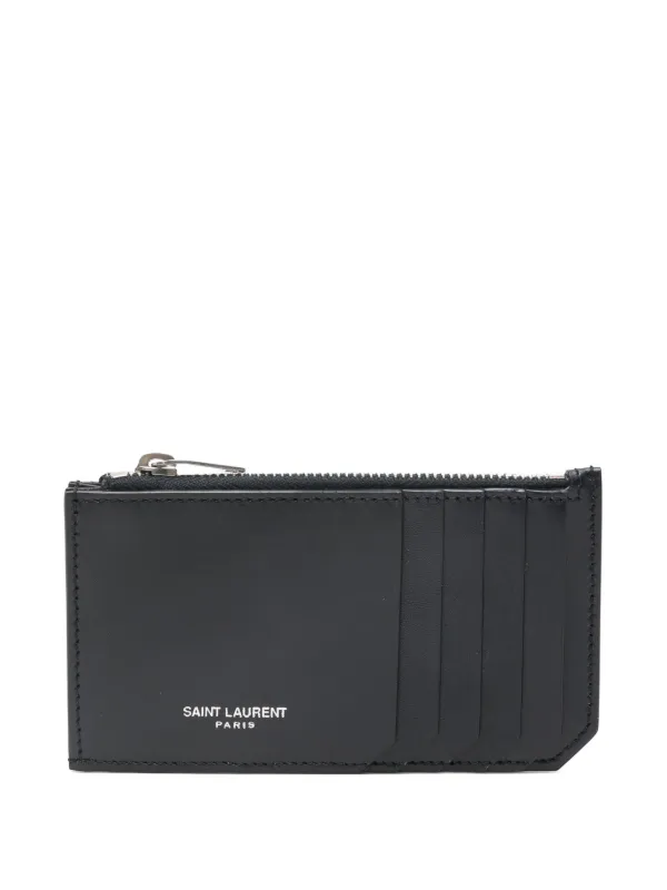 Saint Laurent カードケース | ブルー | FARFETCH JP