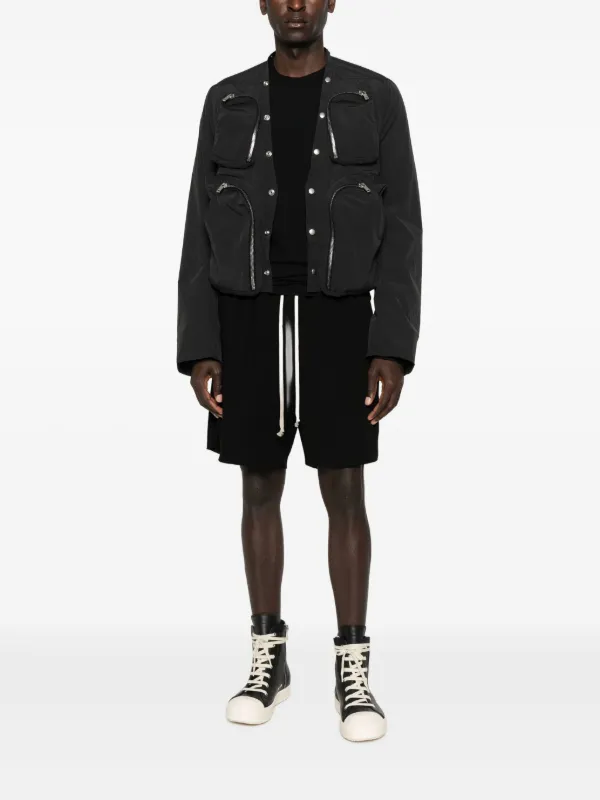 Rick Owens マルチポケット ジャケット | ブラック | FARFETCH JP