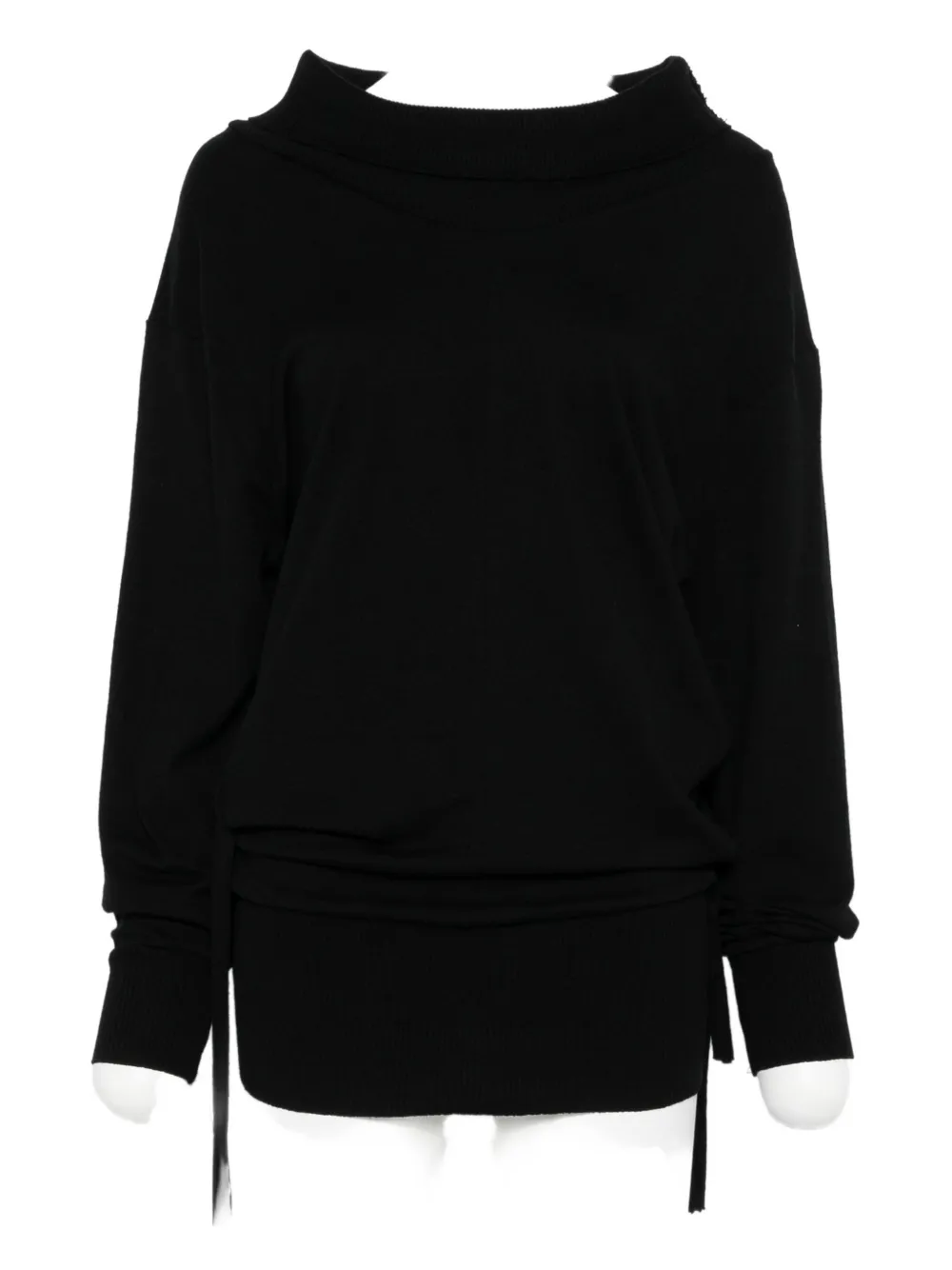 Ottolinger Upside Down Sweater In Black