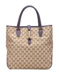 Gucci Pre-Owned 2000-2015 GG Canvas Jackie Piston Lock tote bag - Brown
