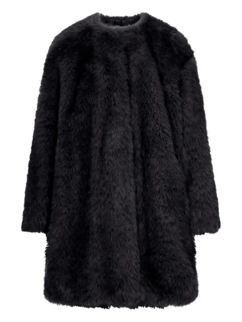 Max Mara faux-fur coat