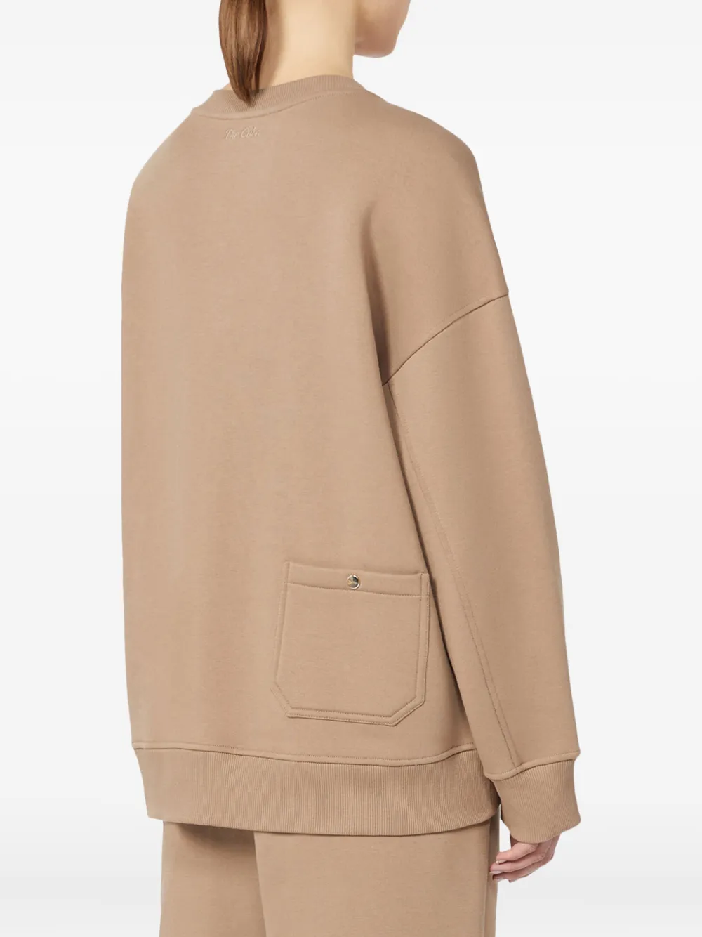 'S Max Mara embroidered cotton sweatshirt | Knitted Sweaters | Image 2