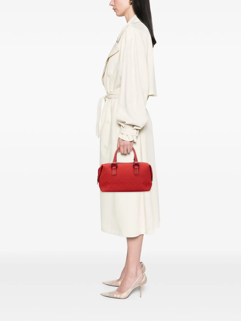 Gucci Pre-Owned 2000-2015 GG Canvas boston bag | Pre-Owned | Image 2