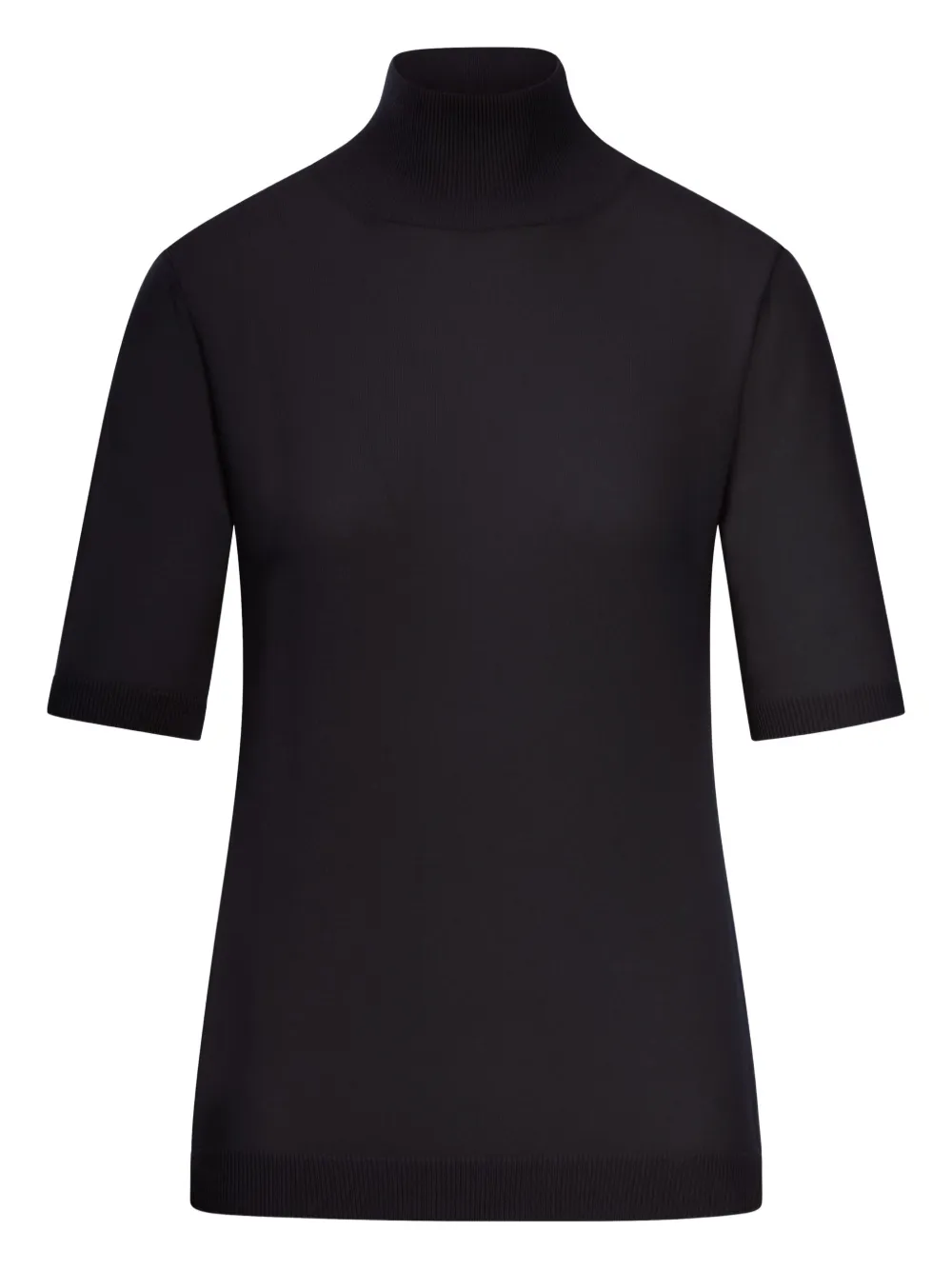 'S Max Mara turtleneck short-sleeve top | Black | Image 1