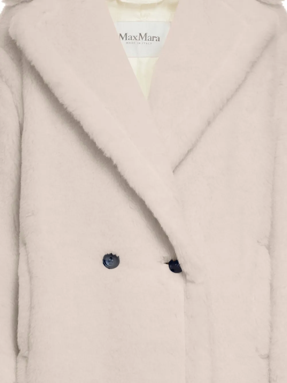 Max Mara Jas met dubbele rij knopen Roze