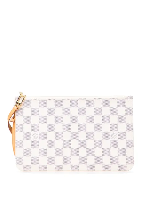 Louis Vuitton Pre-Owned 2016 Damier Azur Neverfull MM pouch