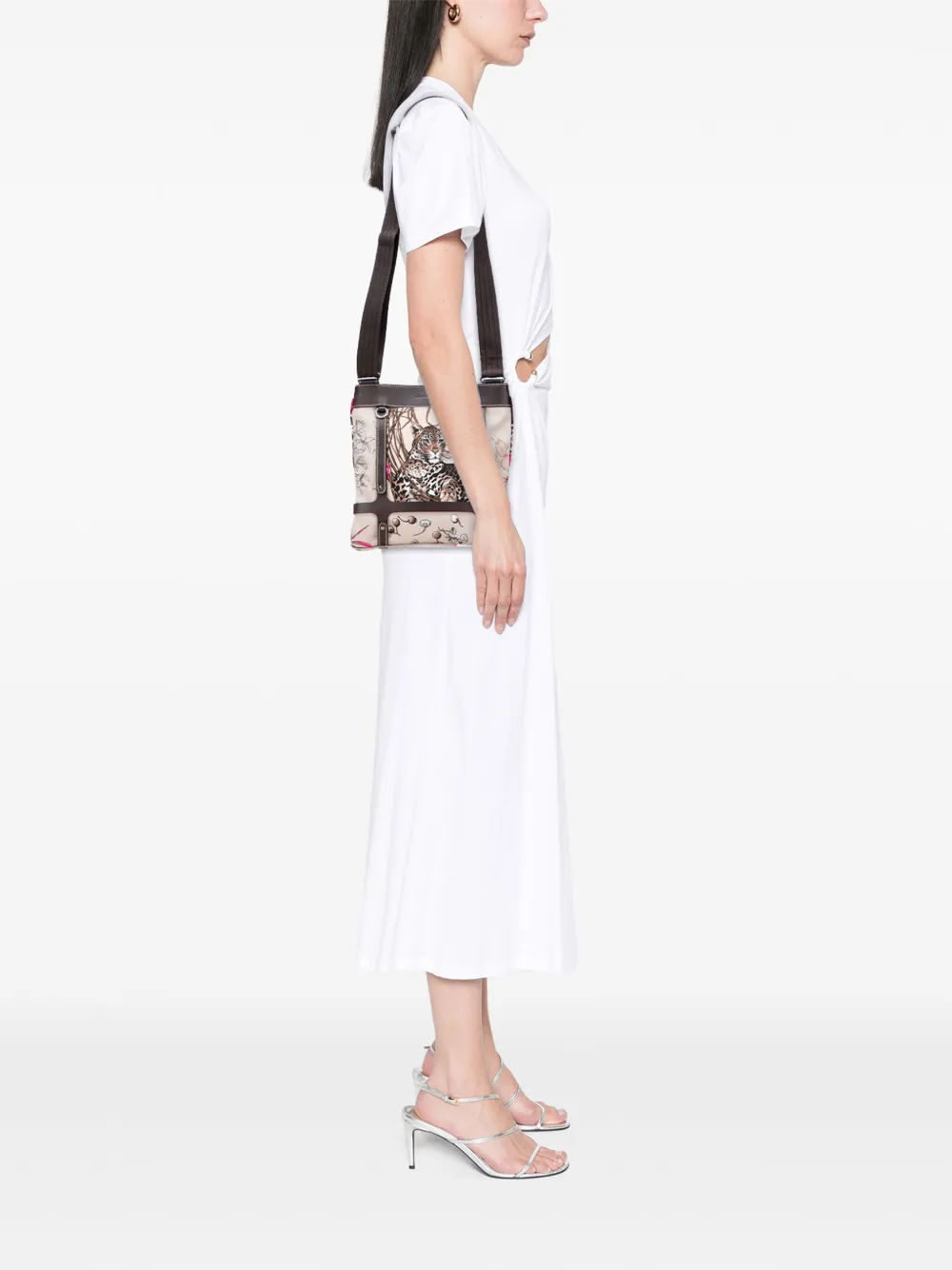 Ferragamo Pre-Owned 2000-2025 Nylon Jungle Safari crossbody bag | Pre-Owned | Image 2
