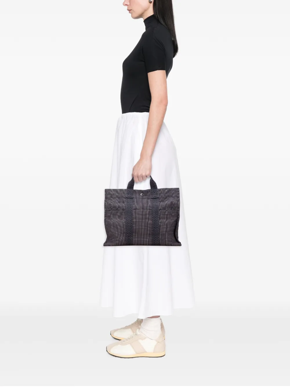 Hermès Pre-Owned 1990-2010 Canvas Herline MM tote bag | Pre-Owned | Image 2