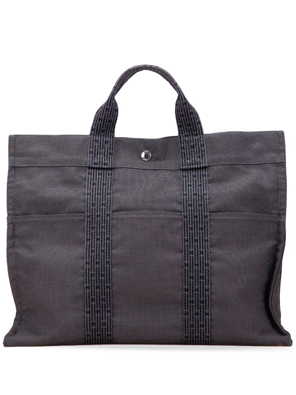 Hermès Pre-Owned 1990-2010 Canvas Herline MM tote bag | Grey | Image 1