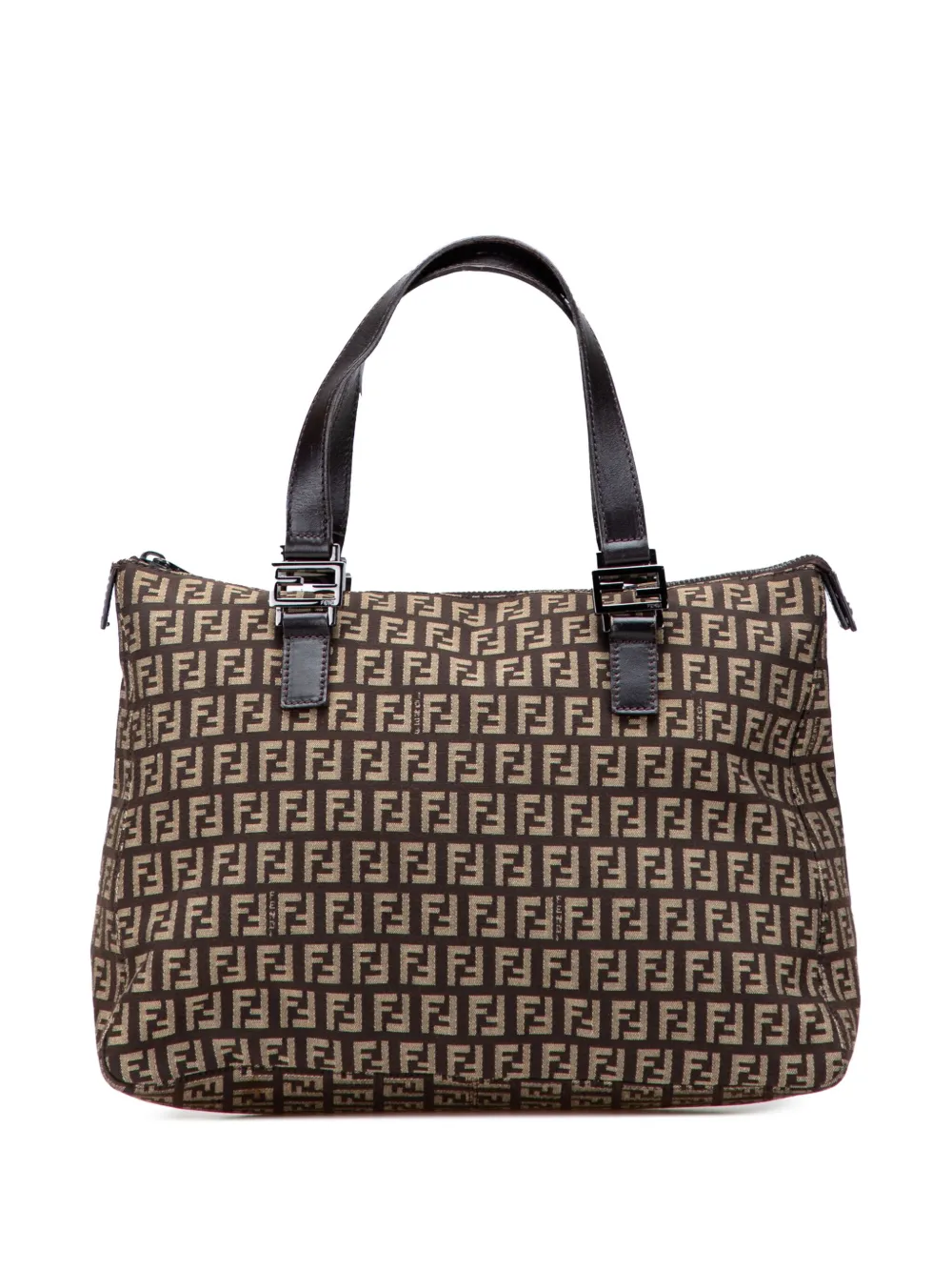 Fendi Pre-Owned 2000-2010 Zucchino Canvas tote bag | Brown | Image 1