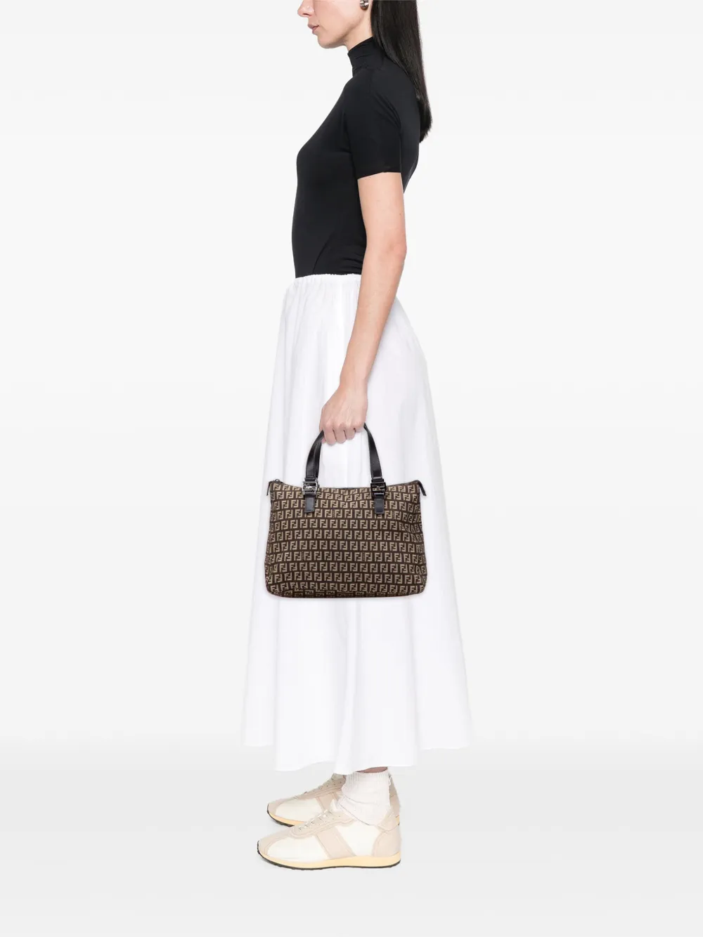 Fendi Pre-Owned 2000-2010 Zucchino Canvas tote bag | Pre-Owned | Image 2