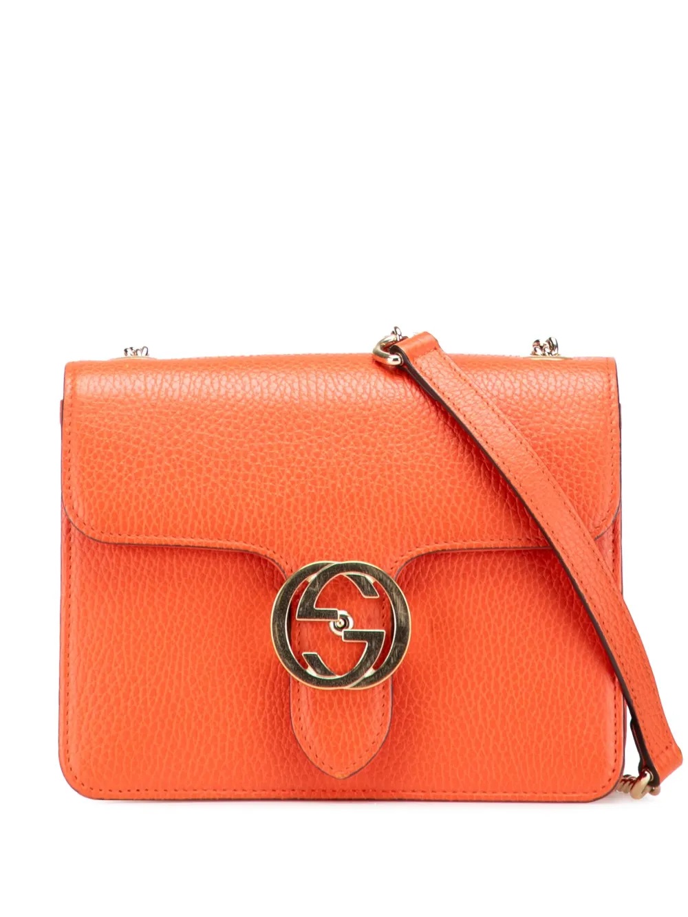 Gucci Pre-Owned 2016-2025 Small Dollar Calfskin Interlocking G Gucci Pre-Owned 2016-2025 Small Dollar Calfskin Interlocking G