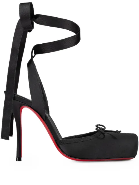 Christian Louboutin Pumps Cassia con punta quadrata 100mm