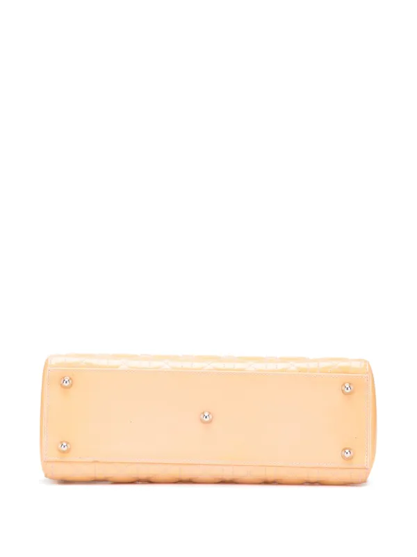 Christian Dior Pre-Owned 2012 ラージ パテント カナージュ レディ