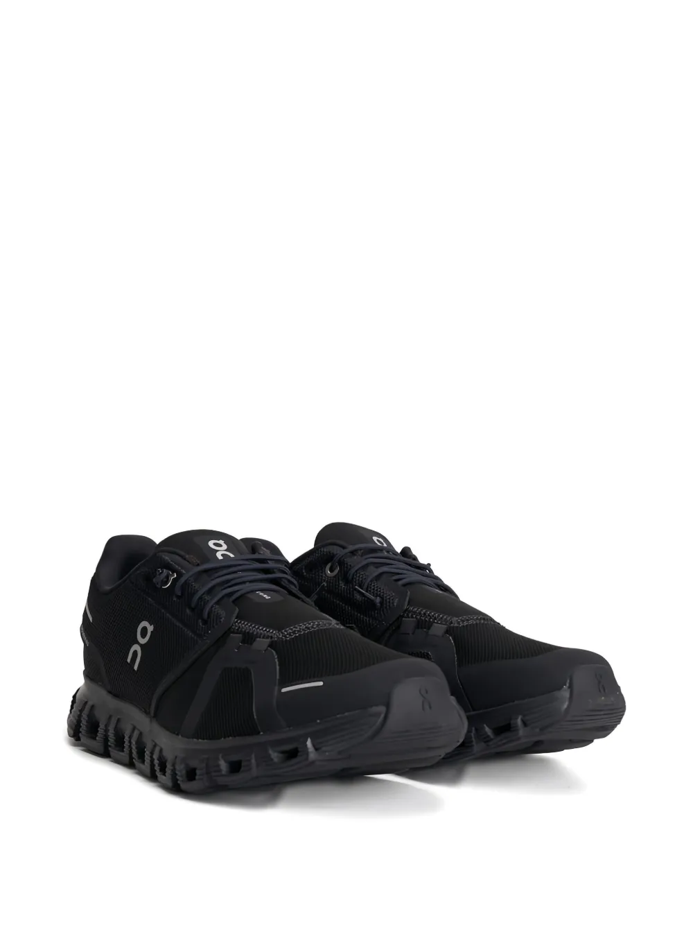 On Running Cloud 6 Lace-up Sneakers In Black