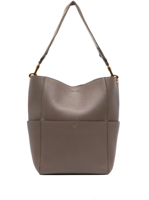 Céline Pre-Owned 2019 Medium Leather Seau Sangle bucket bag