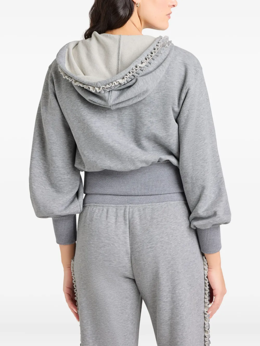 Cinq A Sept Maddie trui met rits Grijs