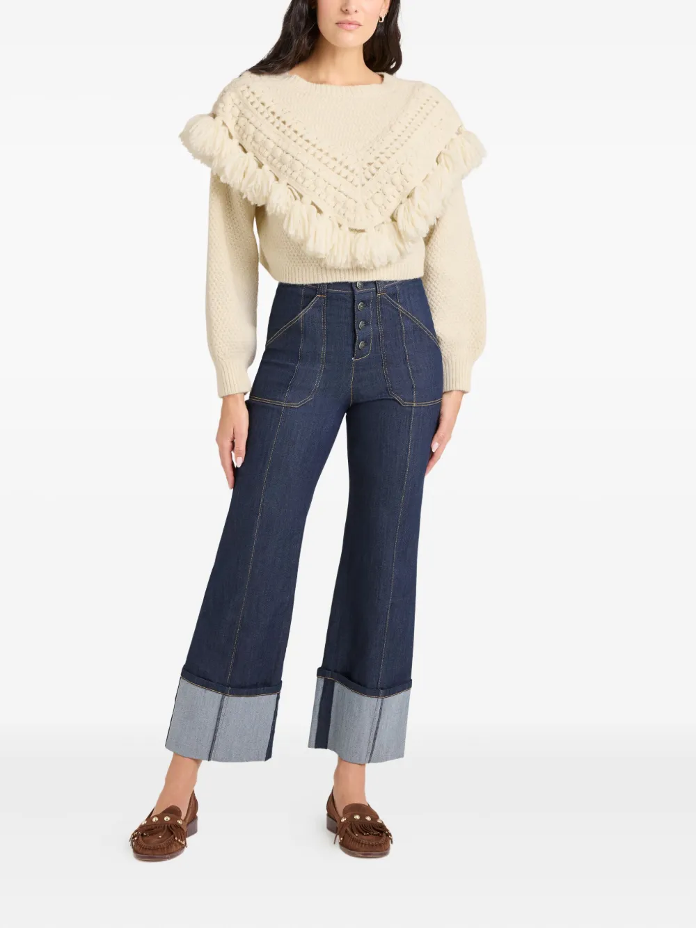 Cinq A Sept Mariali pullover Wit