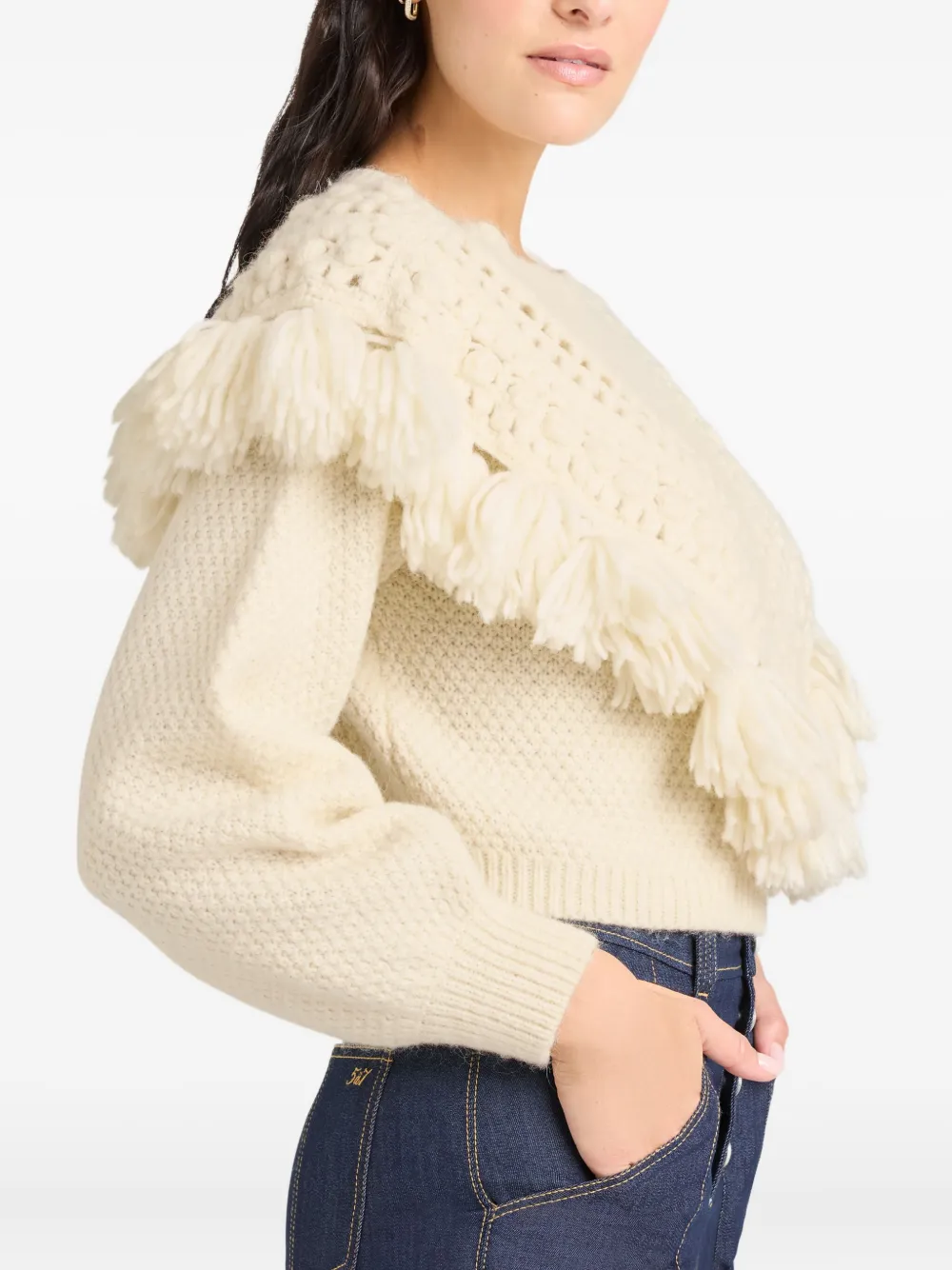 Cinq A Sept Mariali pullover Wit