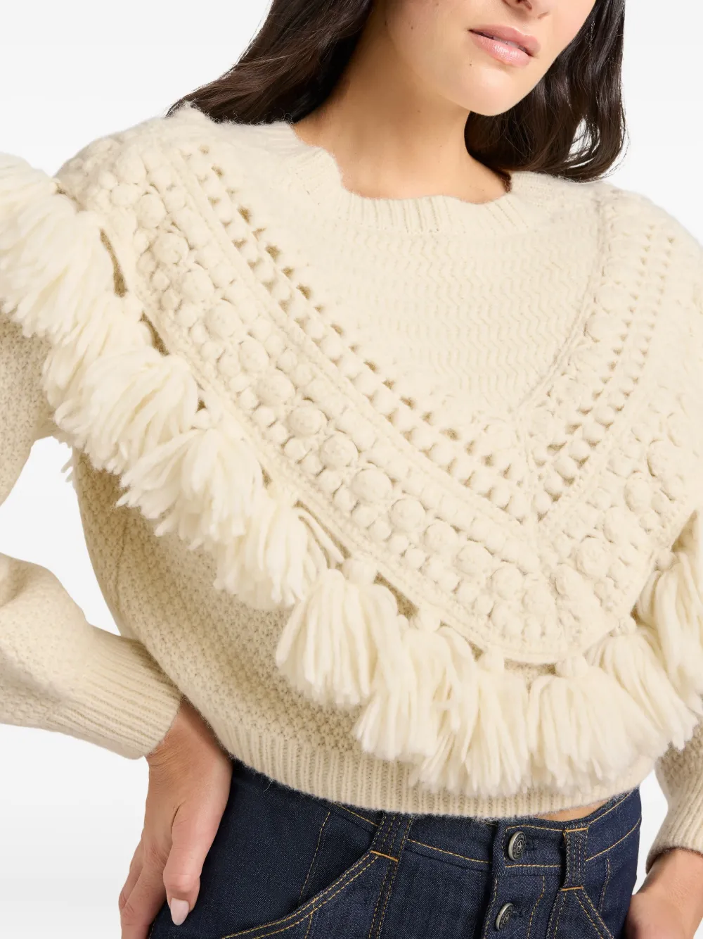 Cinq A Sept Mariali pullover Wit