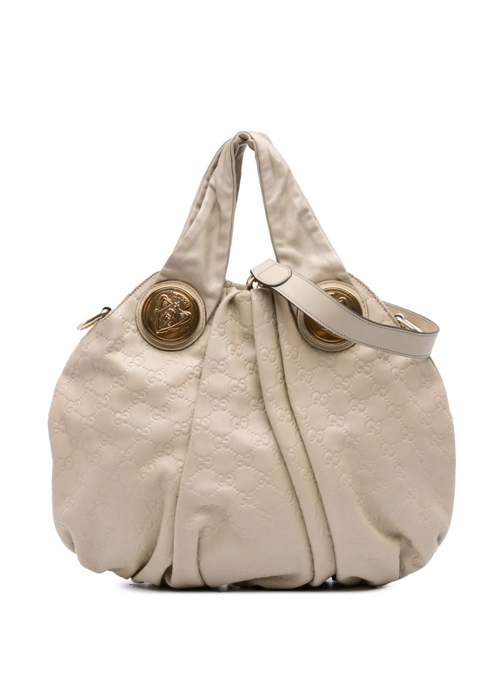 Gucci Pre-Owned 2016-2025 Medium Guccissima Hysteria satchel - ブラウン Gucci Pre-Owned 2016-2025 Medium Guccissima Hysteria satchel - ブラウン