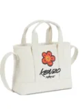 Kenzo x Futura 2000 small Kenzo Utility canvas tote bag - Neutrals