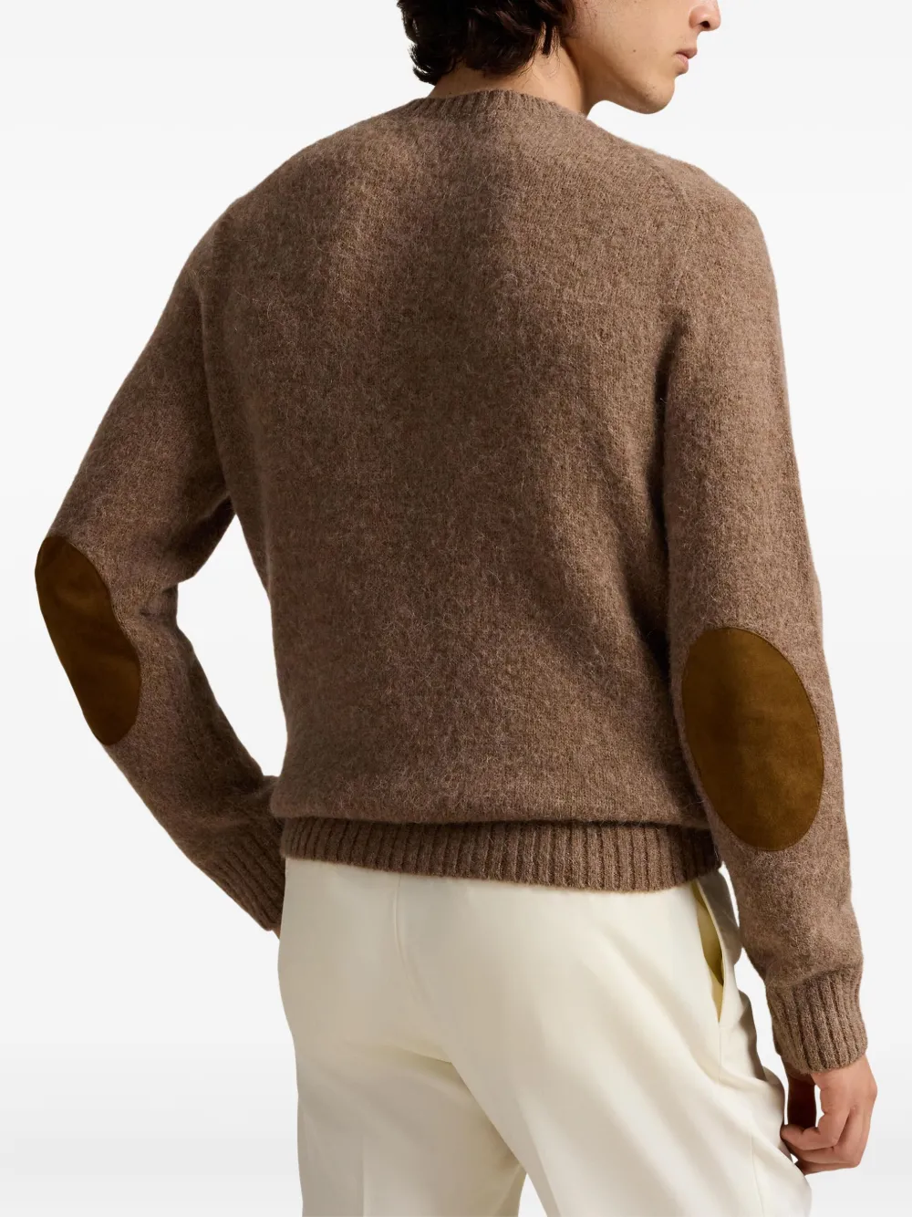 Polo Ralph Lauren elbow-patch sweater Bruin